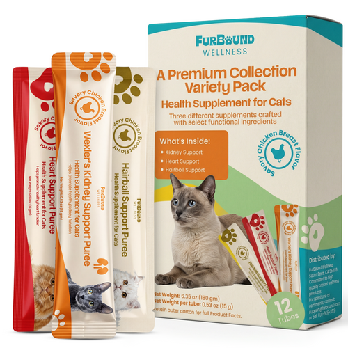 FurBound Wellness Cat Health Supplement Purée